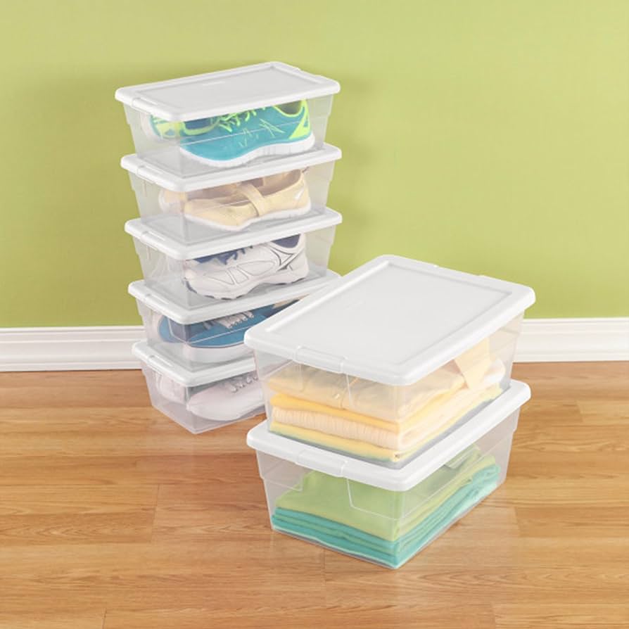 THE PERFECT BOX 11L ホワイト　T-PROFESSIONAL Amazon.com - Sterilite 12 Pack Storage Box, 6 Quart